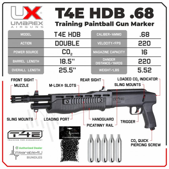 Въздушна пушка T4E Tactical Blaster TB 68