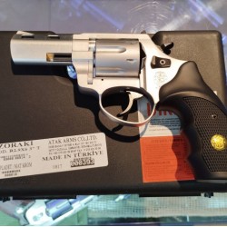 Газ.Сиг - револвер Zoraki R2-3" - кал. 9мм, Полиран хром
