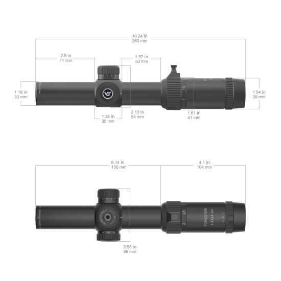 ОПТИКА VECTOR FORESTER 1-5*24 GENII