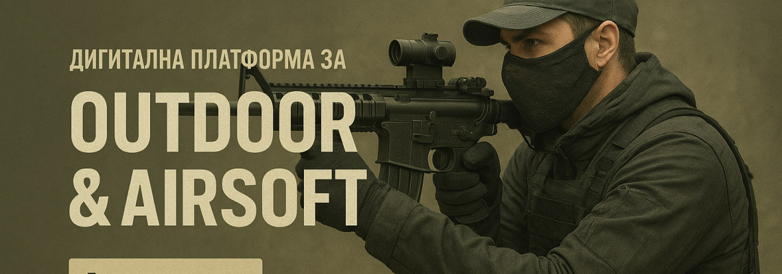 Проект + възможности: Airsoft, тактическо оборудване и стратегията на 