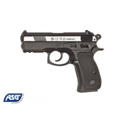 ВЪЗДУШЕН ПИСТОЛЕТ ASG CZ 75D COMPACT ХРОМ 4.5BB