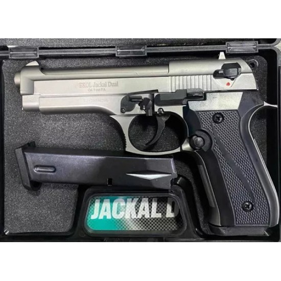 ГАЗ. СИГ.  ПИСТОЛЕТ EKOL JACKAL DUAL COMPACT САТ.9PA