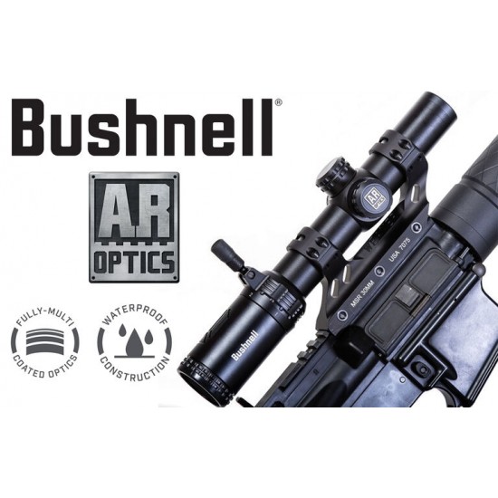 Оптика Bushnell 1-8x24mm AR Optics BTR-1 Illum. Black