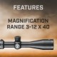 Оптика Bushnell 3-12x40 Prime Multi Turret