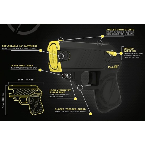 Taser Pulse електропреносно средство за самозащита