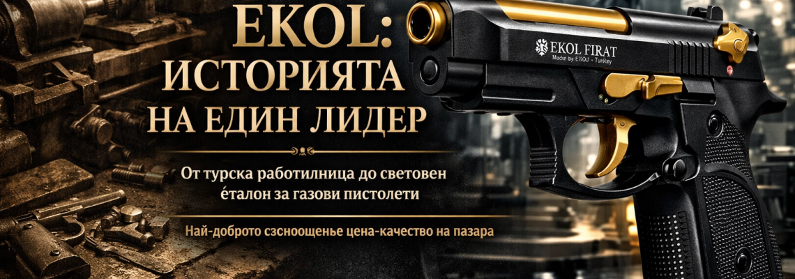 Ekol – Турският производител, който демократизира газовия пистолет