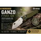 GANZO F7551-GR | Сгъваем EDC нож с 440C стомана и G-Lock 