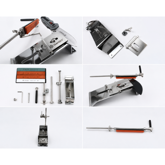 ТОЧИЛО GANZO TOUCH PRO STEEL GTPS