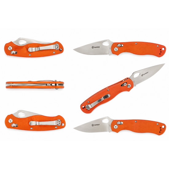 НОЖ GANZO G729-OR