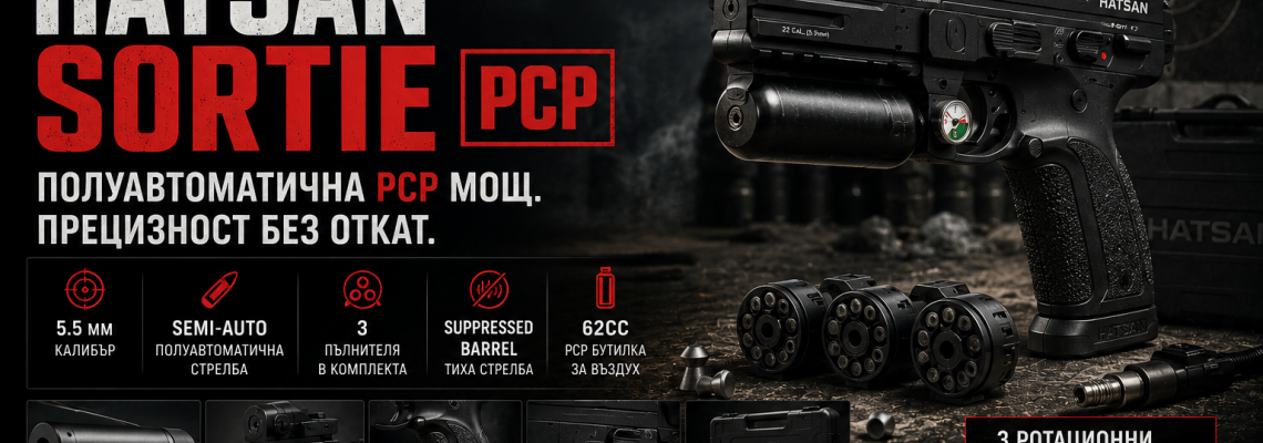 PCP технология (Pre-Charged Pneumatic)-