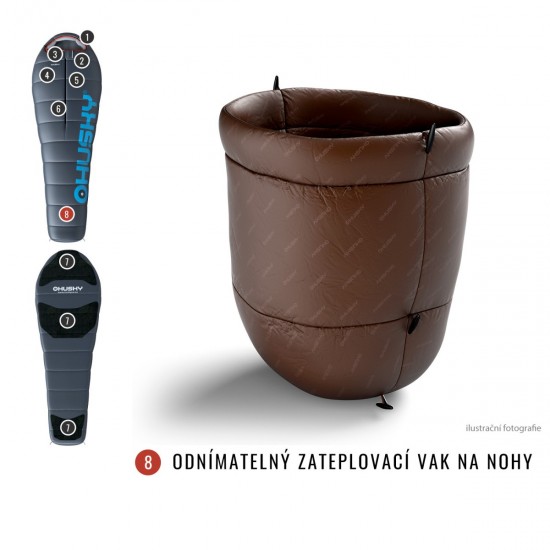Спален чувал Anapurna -28°C Husky | Екстремен, лек