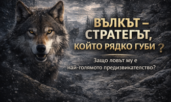 Вълкът – Стратегът, който рядко губи. Защо ловът му е най-голямото предизвикателство?