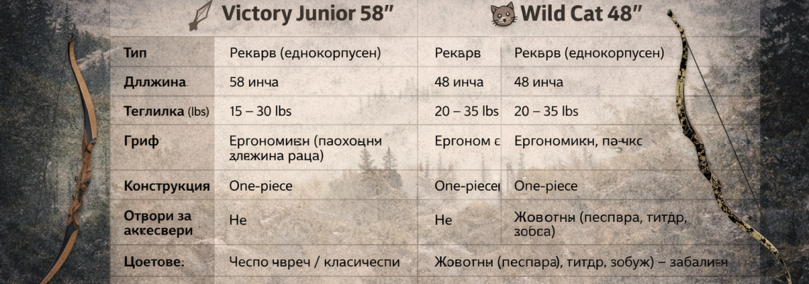 RAGIM за начинаещи и малки стрелци – Victory Junior 58