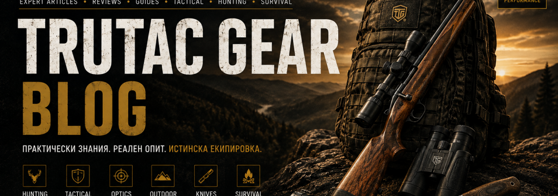 TRUTAC GEAR BLOG | Ловна Екипировка