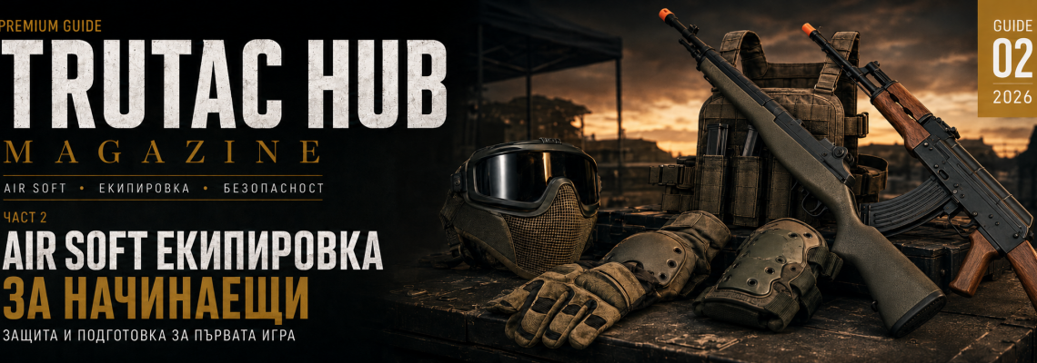 Airsoft екипировка за начинаещи: защита и подготовка за първата игра — Част 2