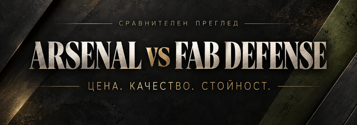 ARSENAL и FAB Defense: сравнение на цени | TRUTAC GEAR