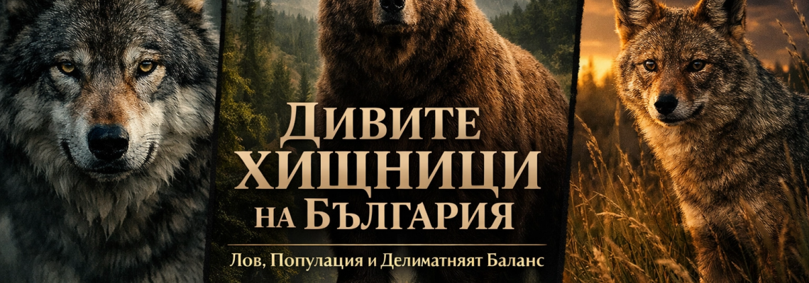 Дивите Хищници на България: Лов, Популация и Деликатният Баланс