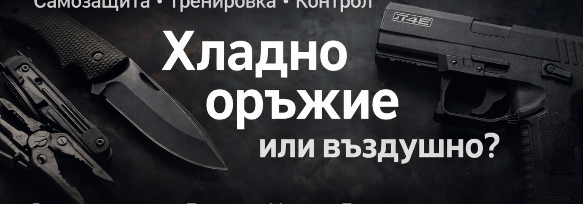 Хладно оръжие или въздушно оръжие – реално сравнение и практични съвети