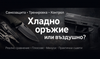 Хладно оръжие или въздушно оръжие – реално сравнение и практични съвети