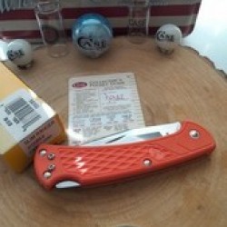 Buck 110 Slim Knife Select Blaze Orange 12699-0110ORS2-B