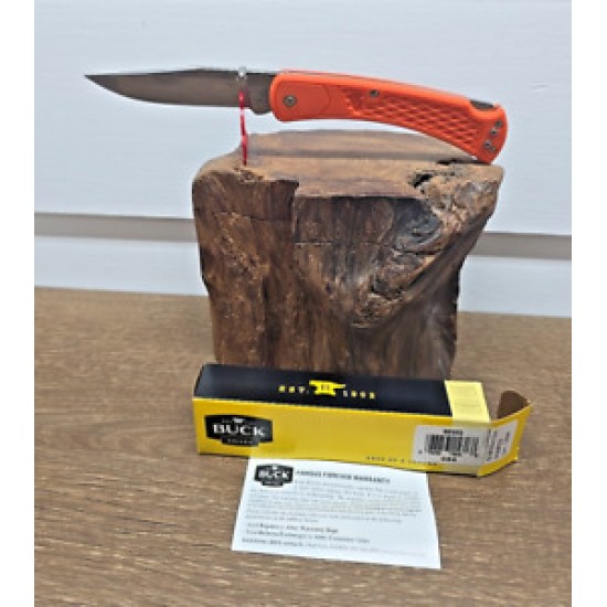 Buck 110 Slim Knife Select Blaze Orange 12699-0110ORS2-B