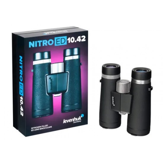 	Levenhuk Nitro ED 10x42 – Бинокъл с ED оптика