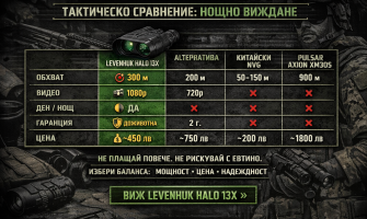 Levenhuk Halo 13X срещу конкурентите – Кой печели?