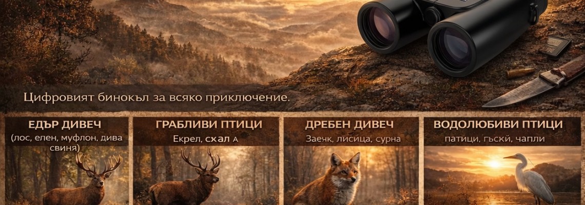 Levenhuk Kelvin Snap ED 8x42 – С кой дивеч и при какви условия да използвате камерата?