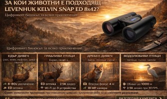 Levenhuk Kelvin Snap ED 8x42 – С кой дивеч и при какви условия да използвате камерата?