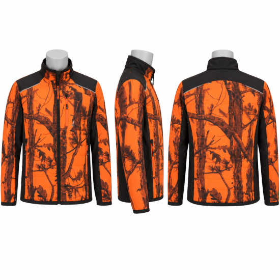 Яке Percussion - Softshell Hunting jacket, Ghostcamo B&B