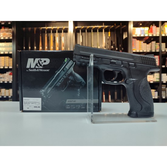 Airsoft пистолет Smith & Wesson M&P 40 с CO2 /black/, кал.6мм BB