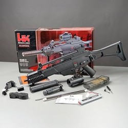 Airsoft пушка Heckler & Koch G36 C, електрич. /black/ кал.6мм BB