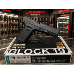Airsoft пистолет Glock 19 /с газ/, кал.6мм BB