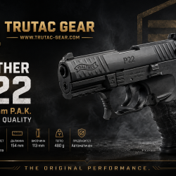 Газов пистолет Walther P22 black cal. 9mm.