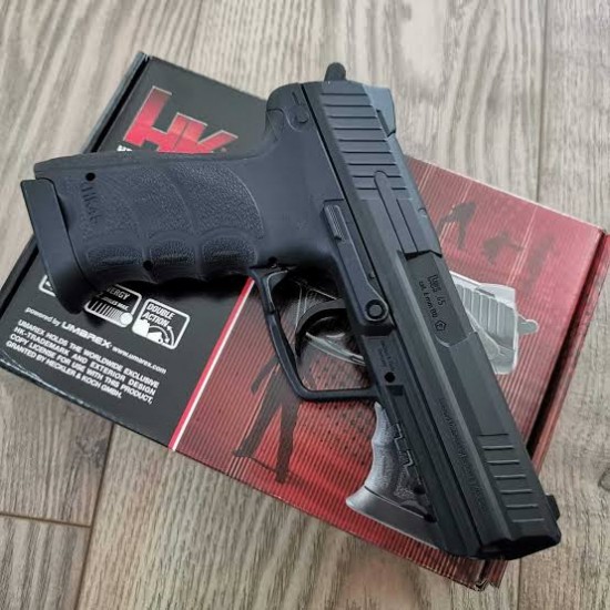 AIR SOFT PISTOL  & Koch HK45 с СО2 cal. 6 mm BB  black