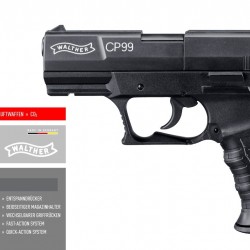 Въздушен пистолет Walther CP99 с СО2, cal. 4,5 mm /black/