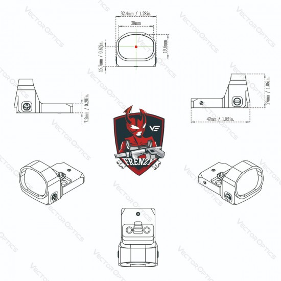 БЪРЗОМЕР VECTOR FRENZY 1*20*28