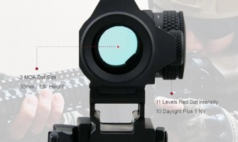 Vector Optics Maverick 1x22 S-SOP – надежден бързомер за динамична стрелба