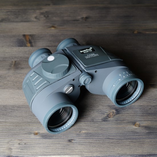Бинокъл Levenhuk Nelson 7x50 Binoculars with Reticle and Compass