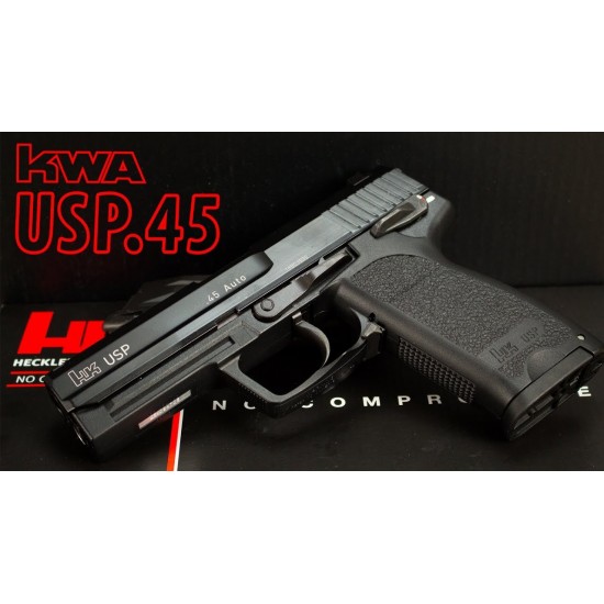 AIRSOFT HECKLER & KOCH,GBB,GAS,ЧЕРЕН USP .45 