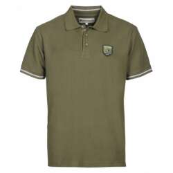 Тениска Percussion - Embroidered S/S Polo, Khaki