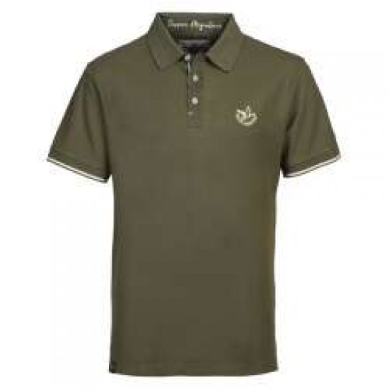 Тениска Percussion - Duck Passion Migrateurs Polo, Khaki
