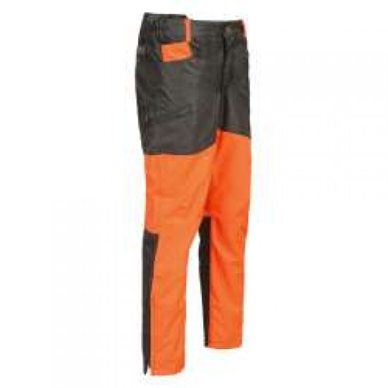 Percussion  - Stronger childs trousers, Khaki/Orange