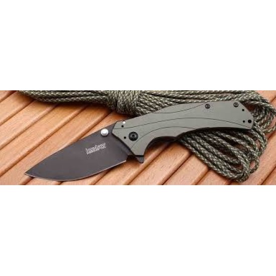 Сгъваем нож Kershaw Knockout Olive/Black