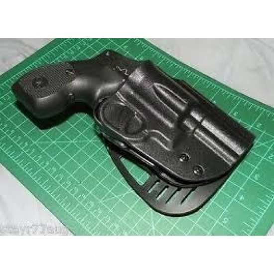 Uncle Mike's S&w J Frame Revolver Paddle Holster Right Hand Kydex Black 54361