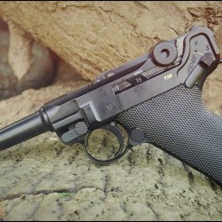 ВЪЗДУШЕН ПИСТОЛЕТ LEGENDS P08 BLOWBACK CO2 4.5BB