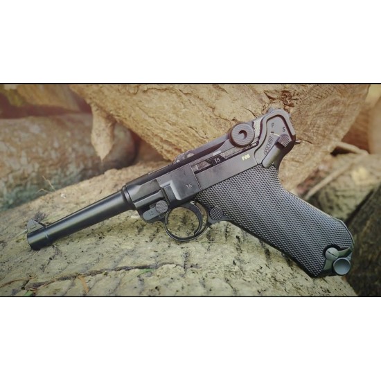 ВЪЗДУШЕН ПИСТОЛЕТ LEGENDS P08 BLOWBACK CO2 4.5BB