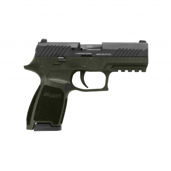 Газов пистолет Sig Sauer P320 OD Green 9mm P.A.K.