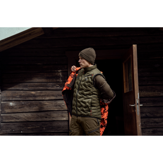 Мъжко ловно яке с нагряване Harkila - Clim8 Insulated, в цвят Willow green