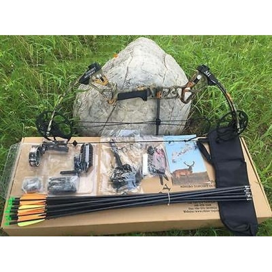 COMPOUND BOW 75LBS CAMO